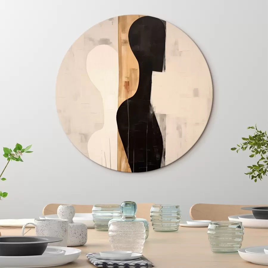 carta da parati Sagoma di due figure nr. r45429