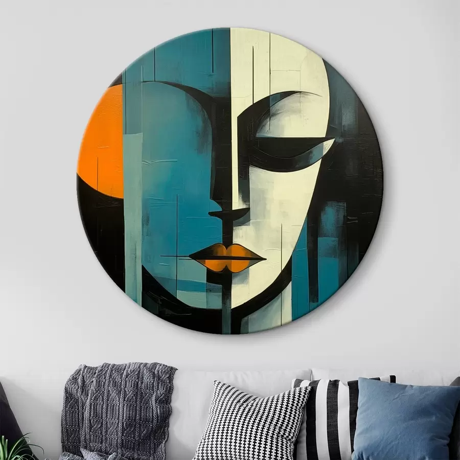 carta da parati Ritratto femminile astratto nr. r45437