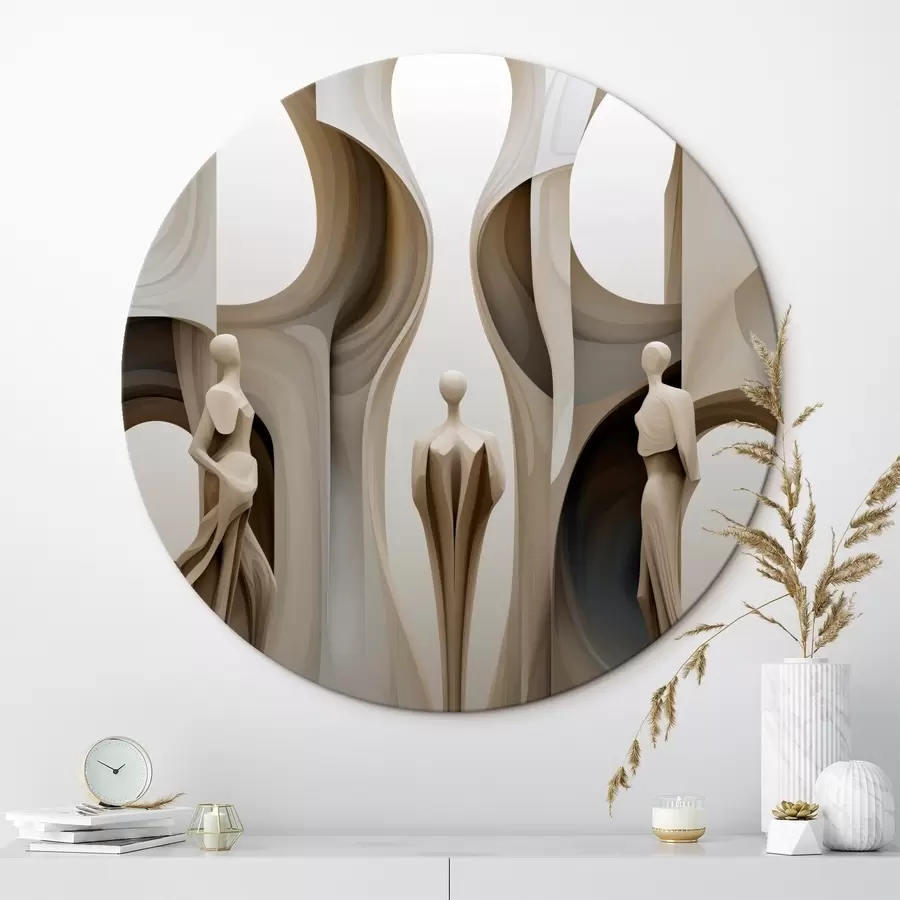 carta da parati Astrazione con silhouette nr. r45371