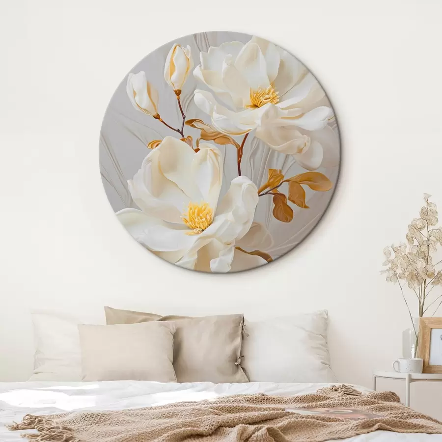 carta da parati Delicati fiori astratti nr. r45446