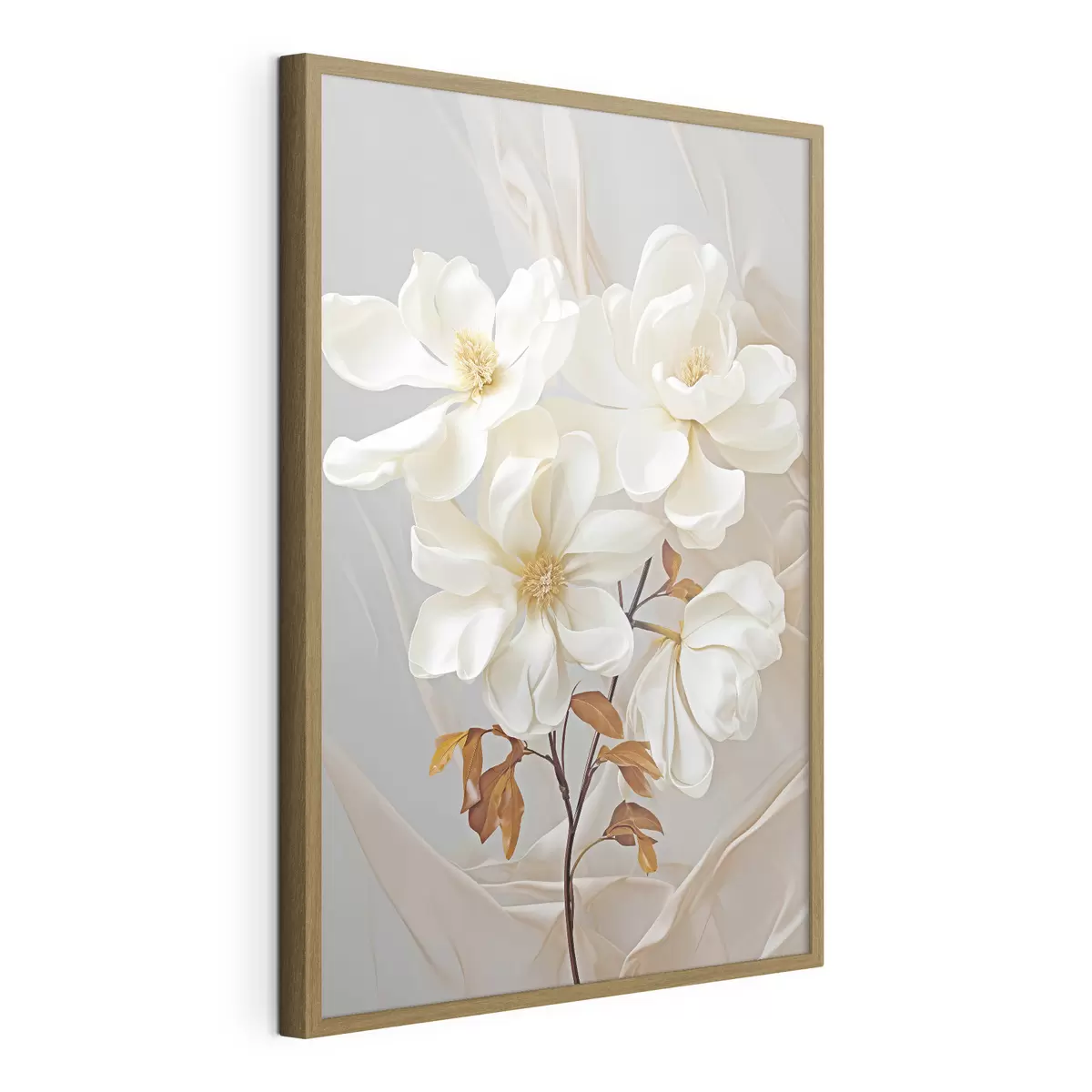 Poster Delicati fiori astratti f45378