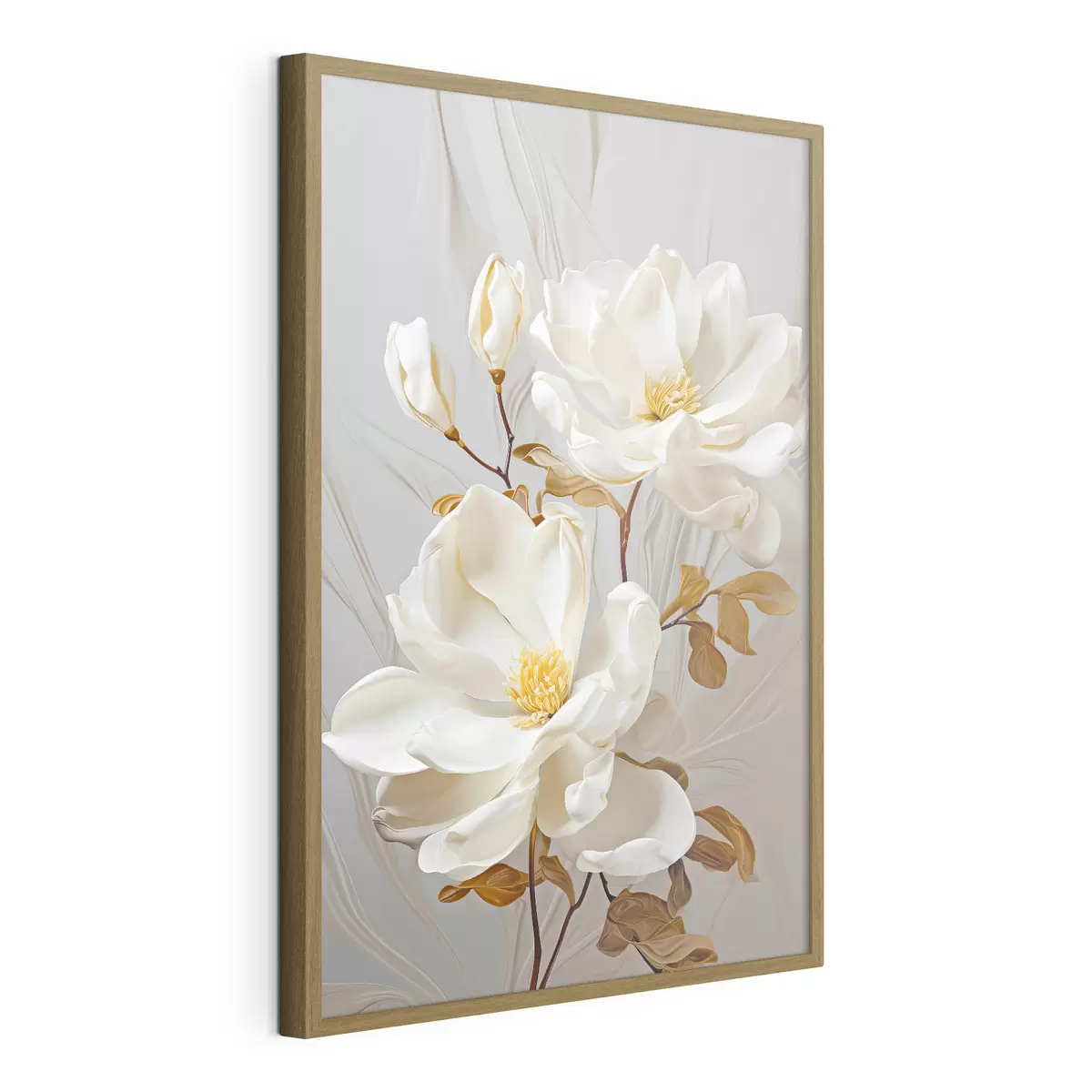Poster Delicati fiori astratti f45446