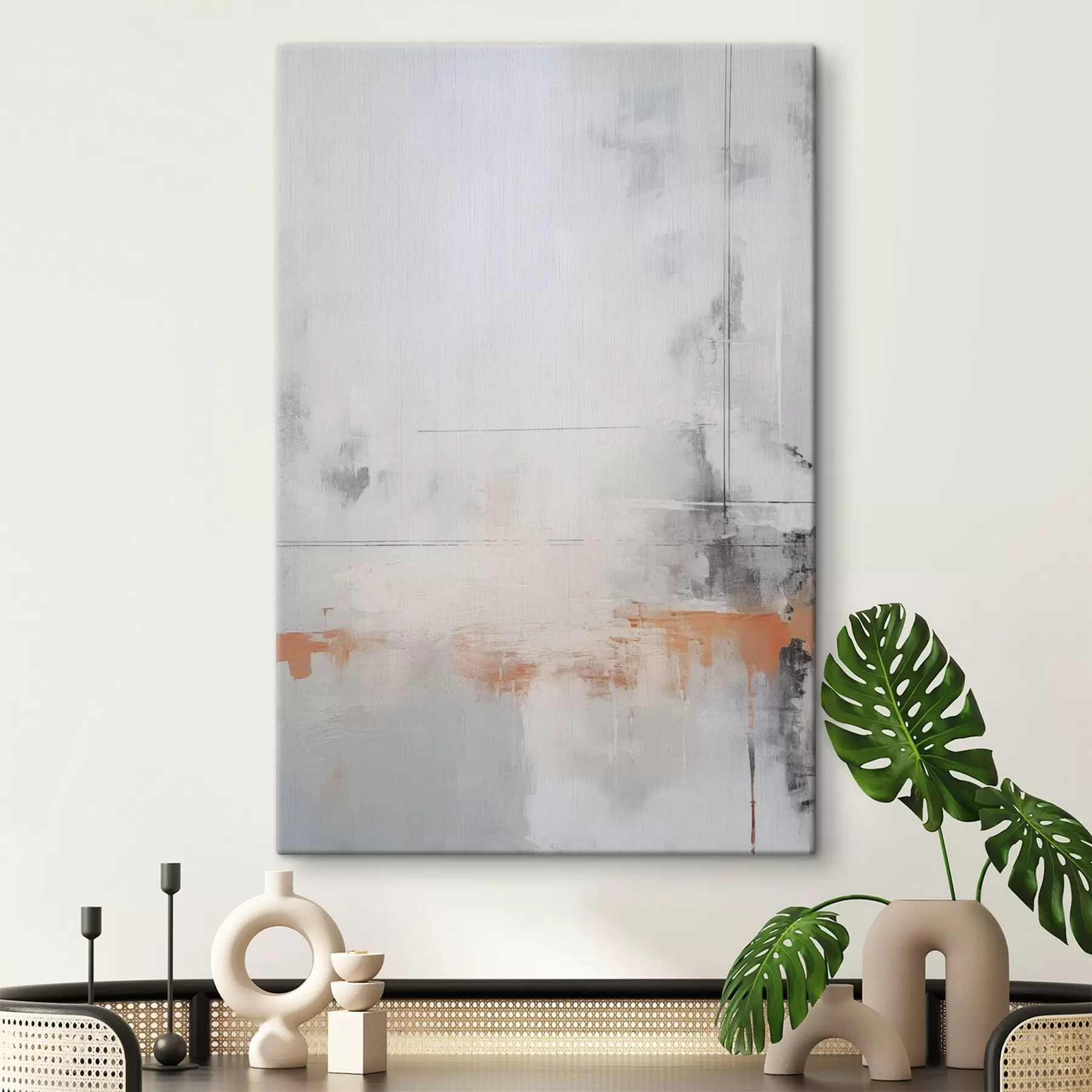 carta da parati Astrazione moderna con imitazione di texture usurate nr. s45451