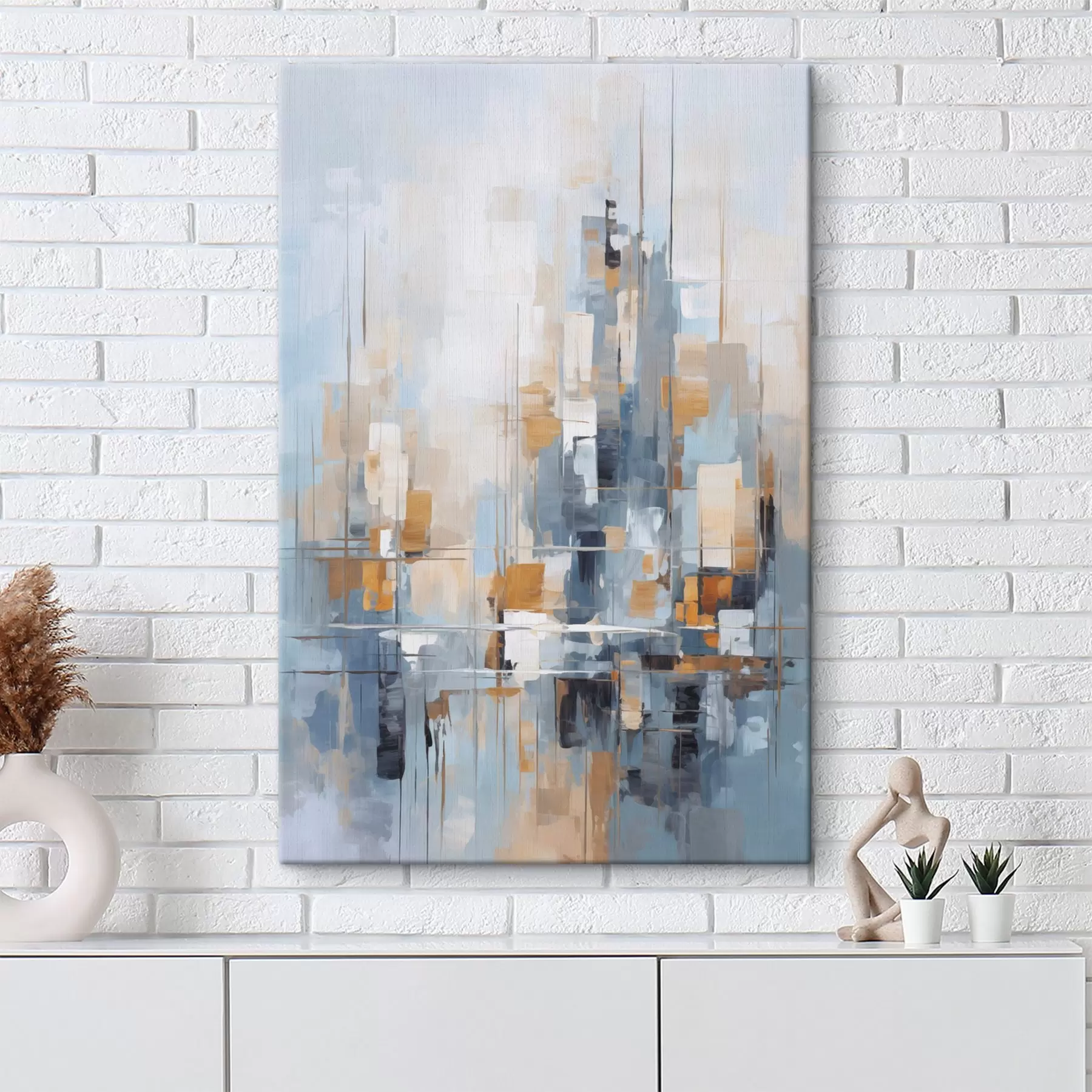 carta da parati Astrazione imitazione di pennellate nr. s45455