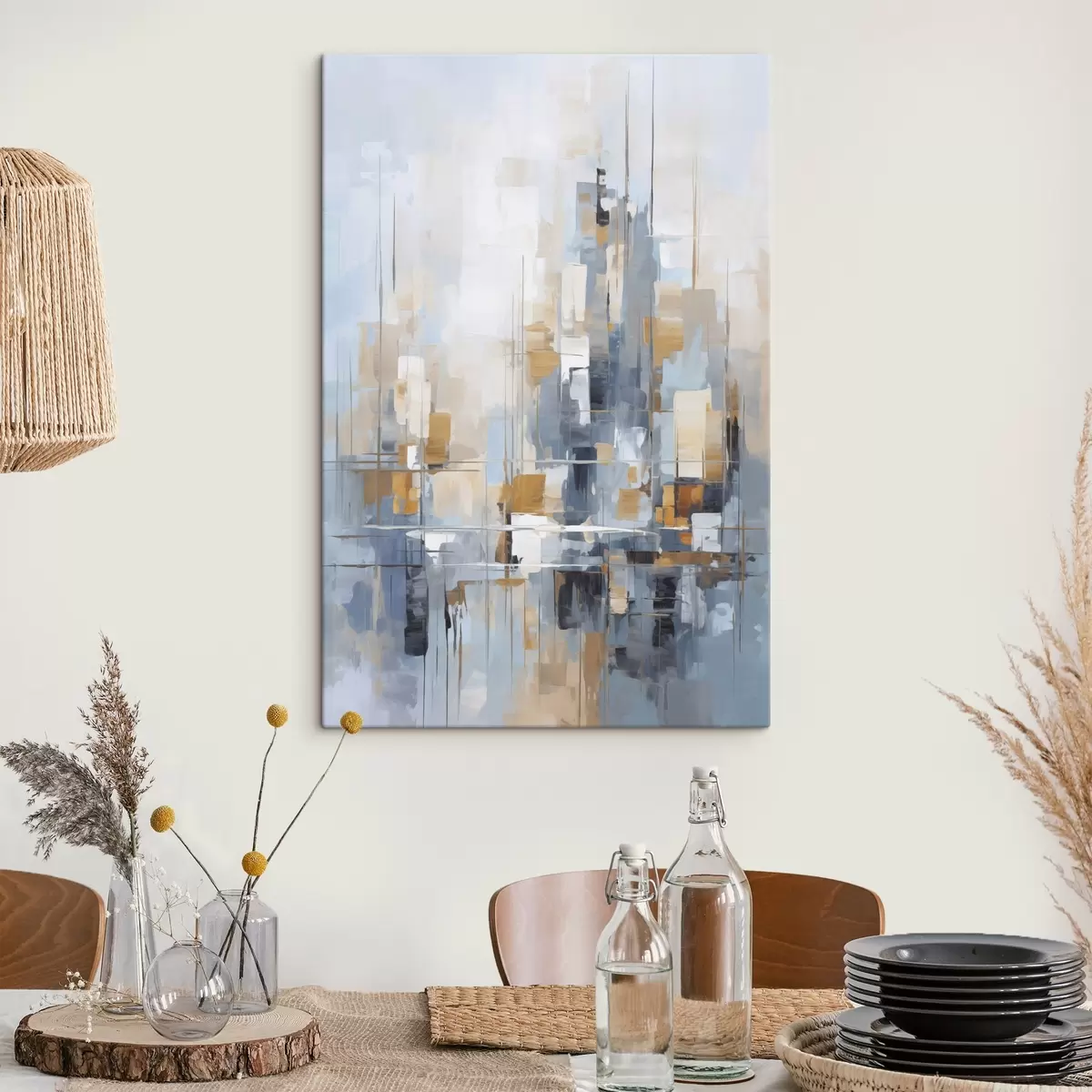 carta da parati Astrazione imitazione di pennellate nr. s45455