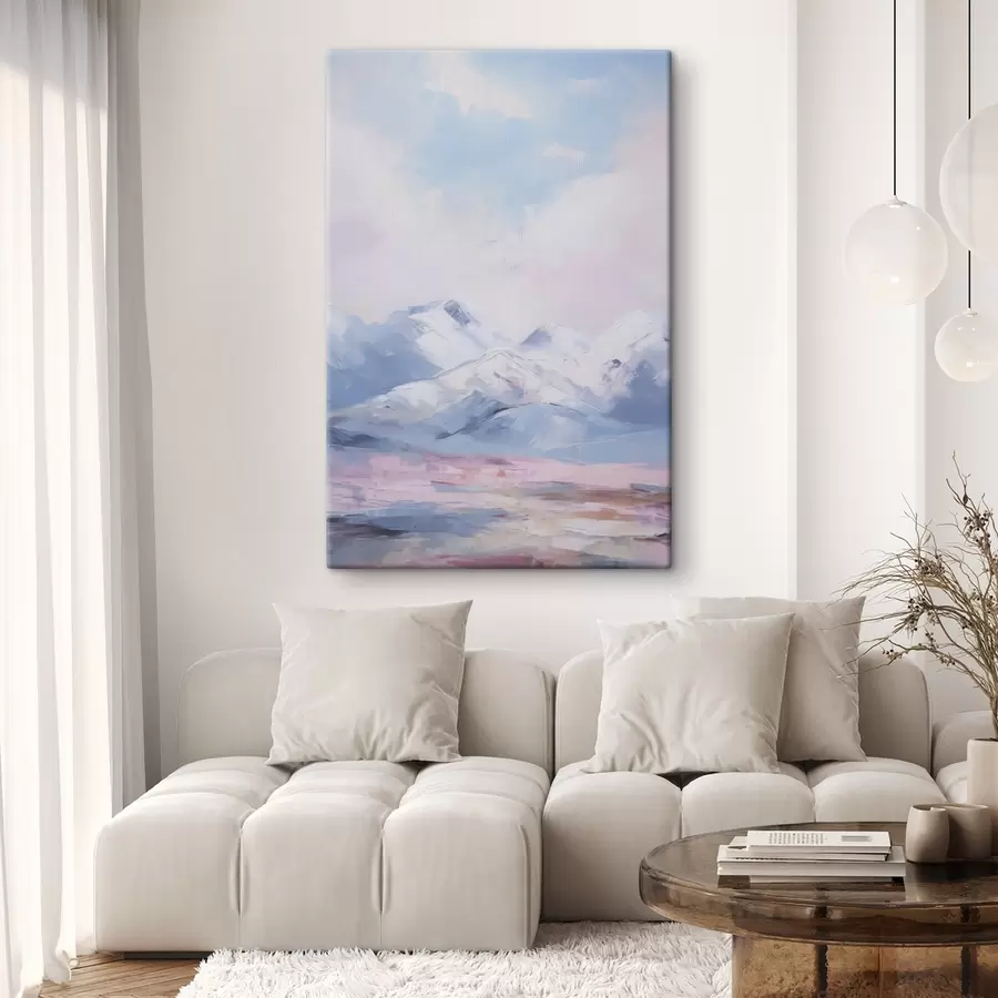 carta da parati Imitazione della pittura di montagna nr. s45457