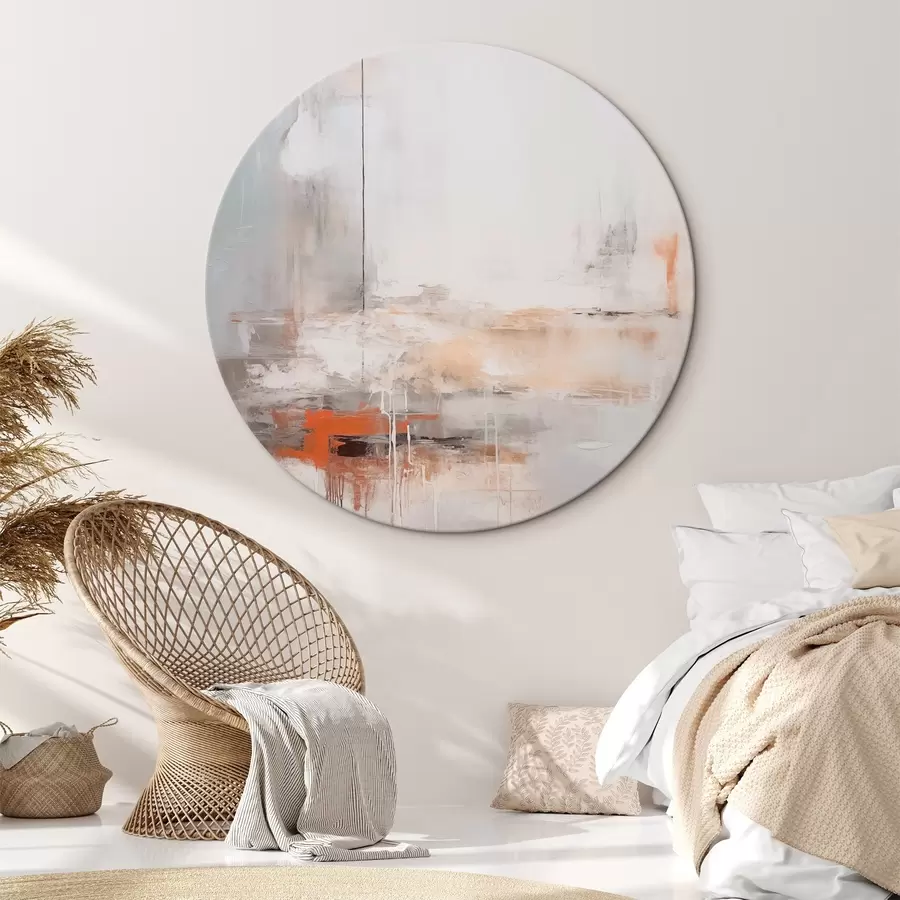 carta da parati Astrazione moderna con imitazione di texture usurate nr. r45452