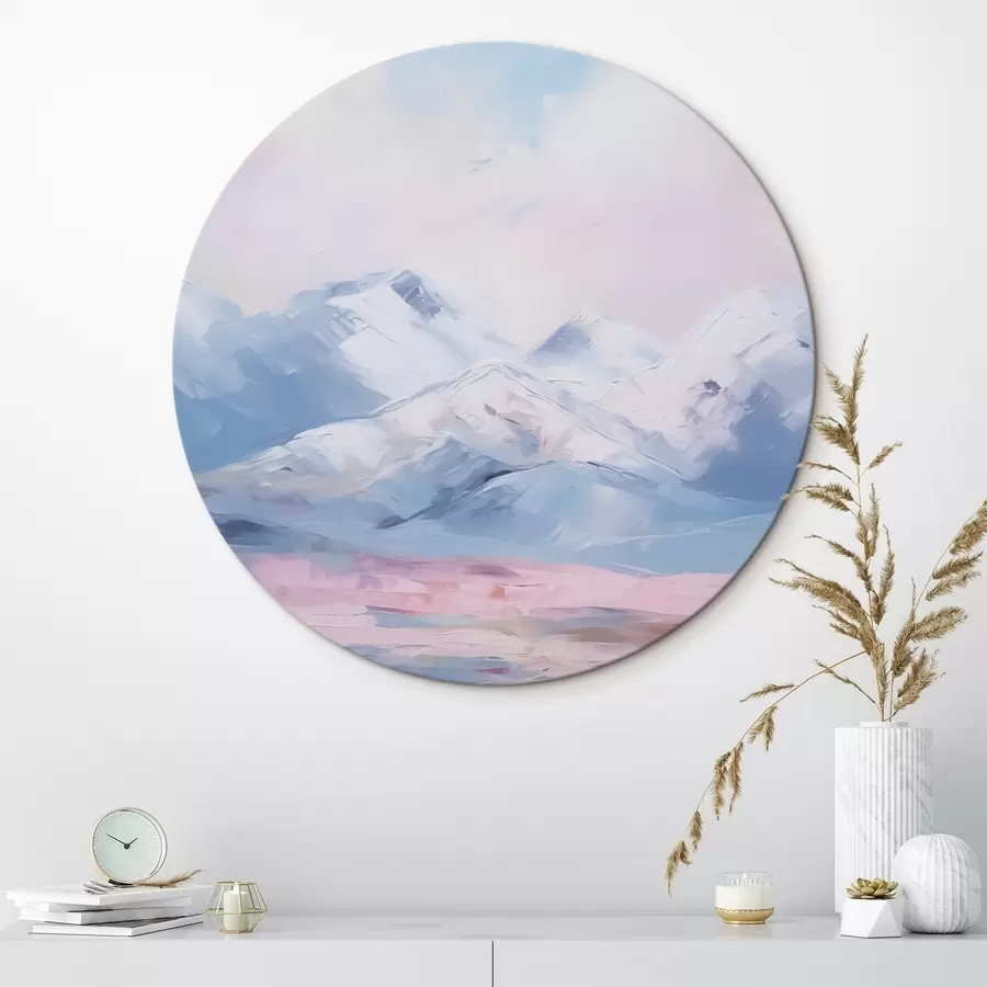 carta da parati Imitazione della pittura di montagna nr. r45457