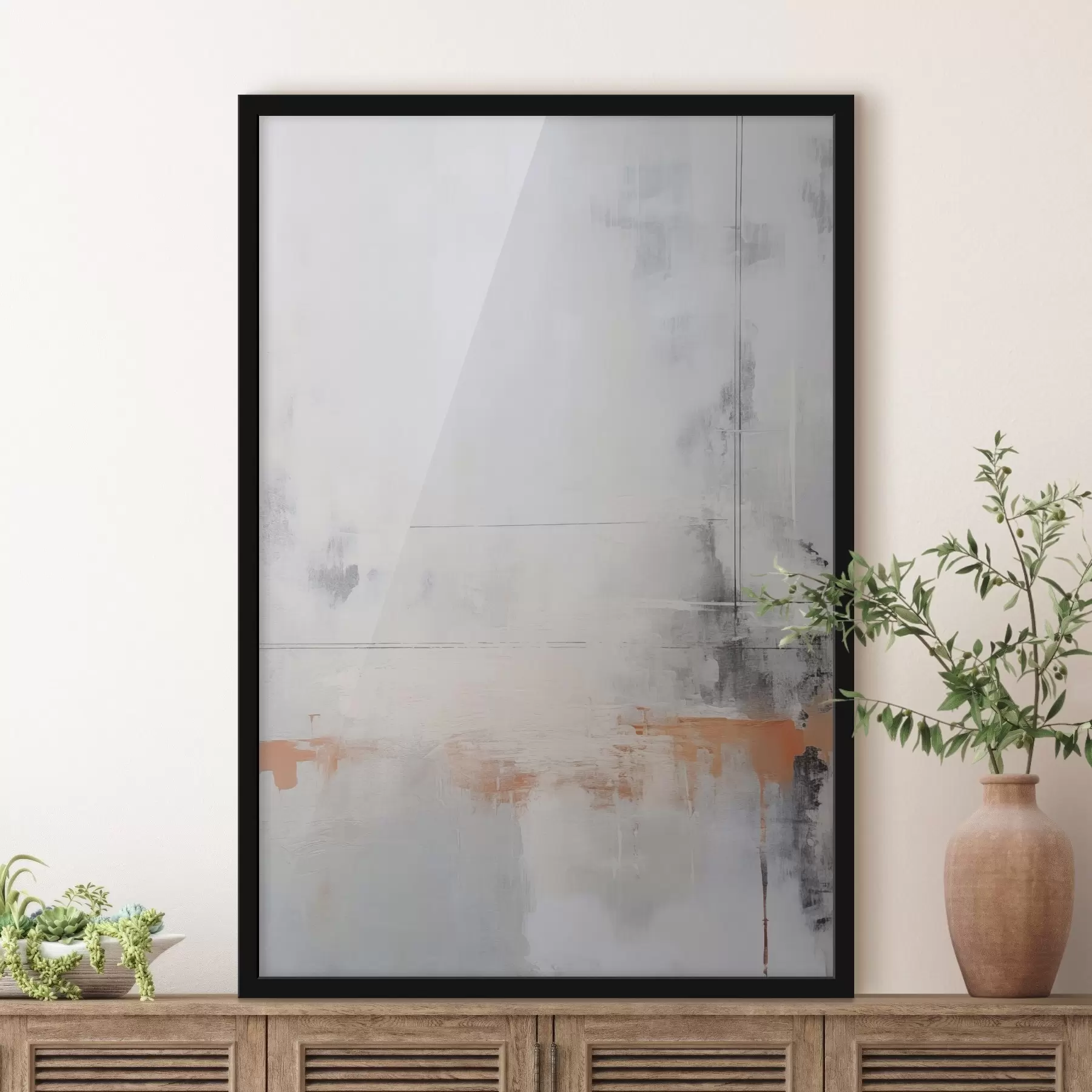 carta da parati Astrazione moderna con imitazione di texture usurate nr. f45451