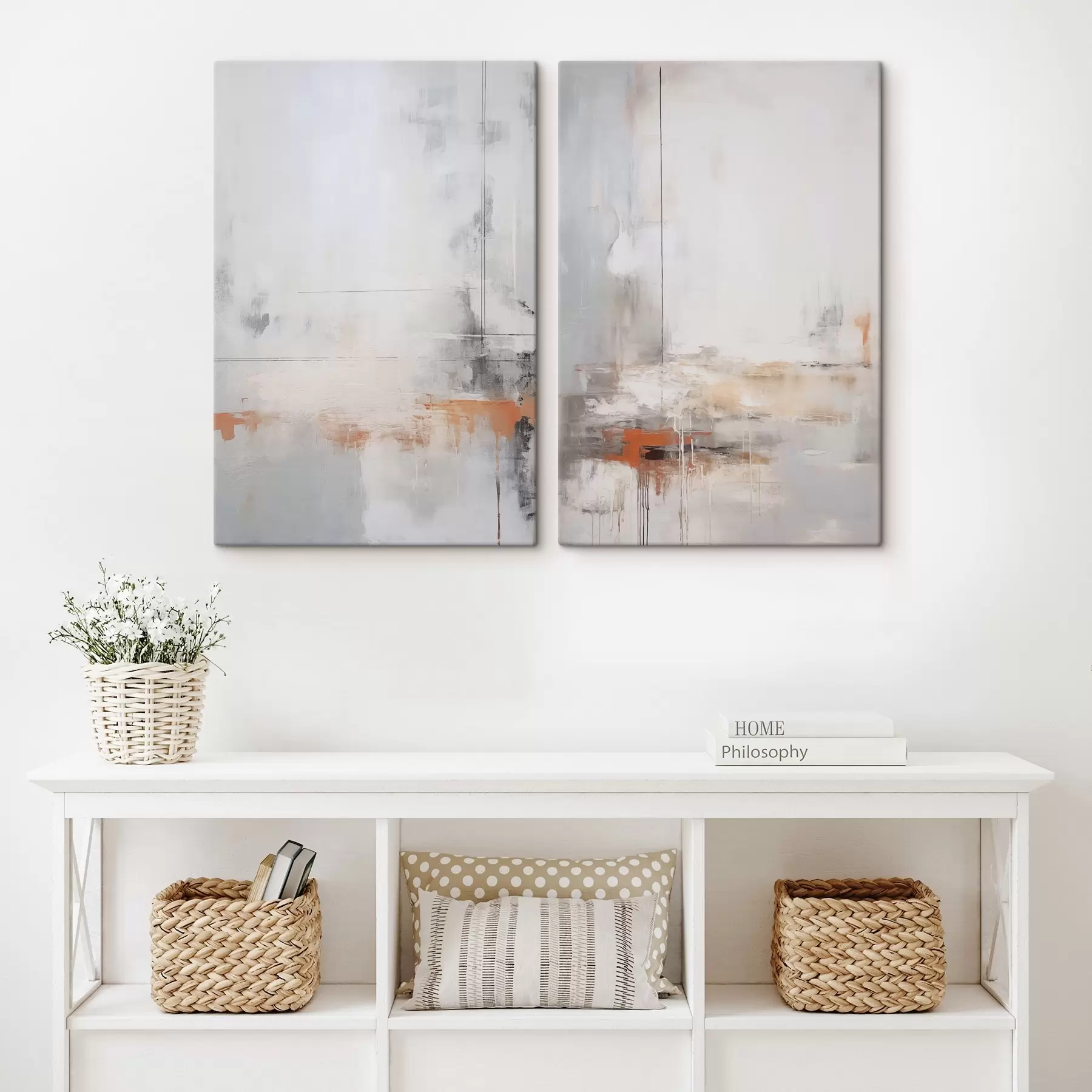 carta da parati Astrazione moderna con imitazione di texture usurate nr. m00623