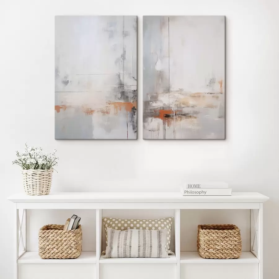 carta da parati Astrazione moderna con imitazione di texture usurate nr. m00623