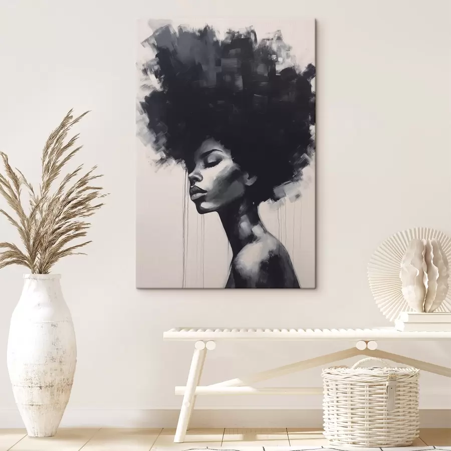 carta da parati Ritratto femminile astratto nr. s45464