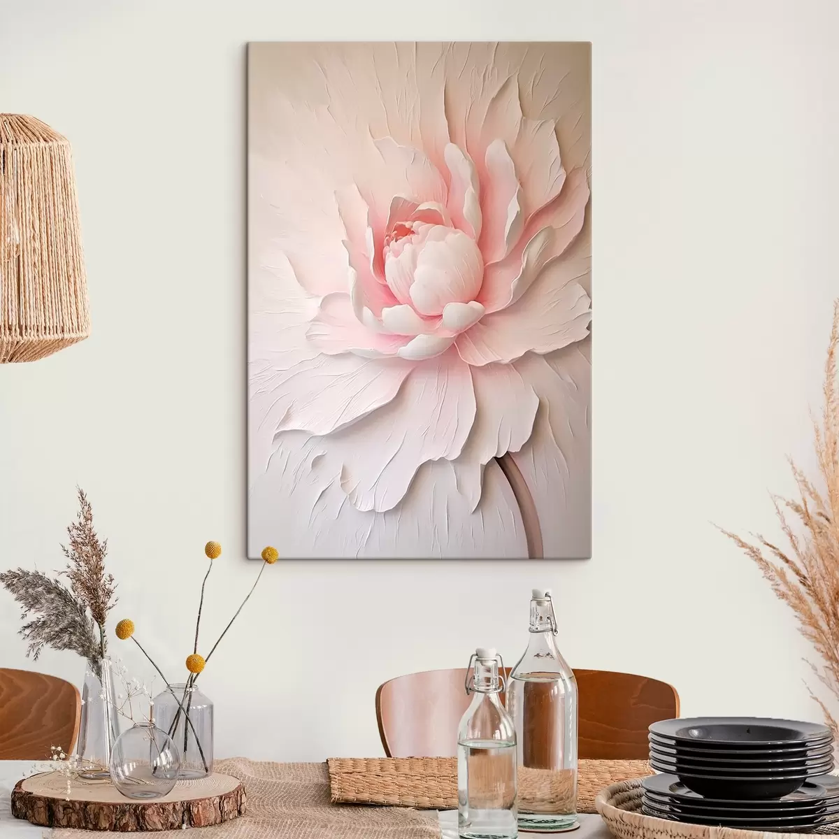 carta da parati Peonia rosa grande nr. s45470