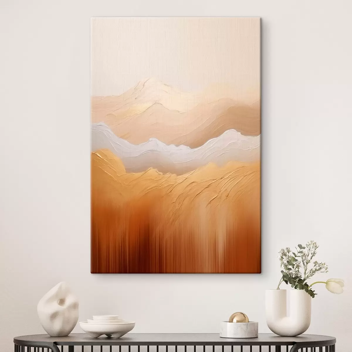 carta da parati Montagne di sabbia astratte nr. s45473