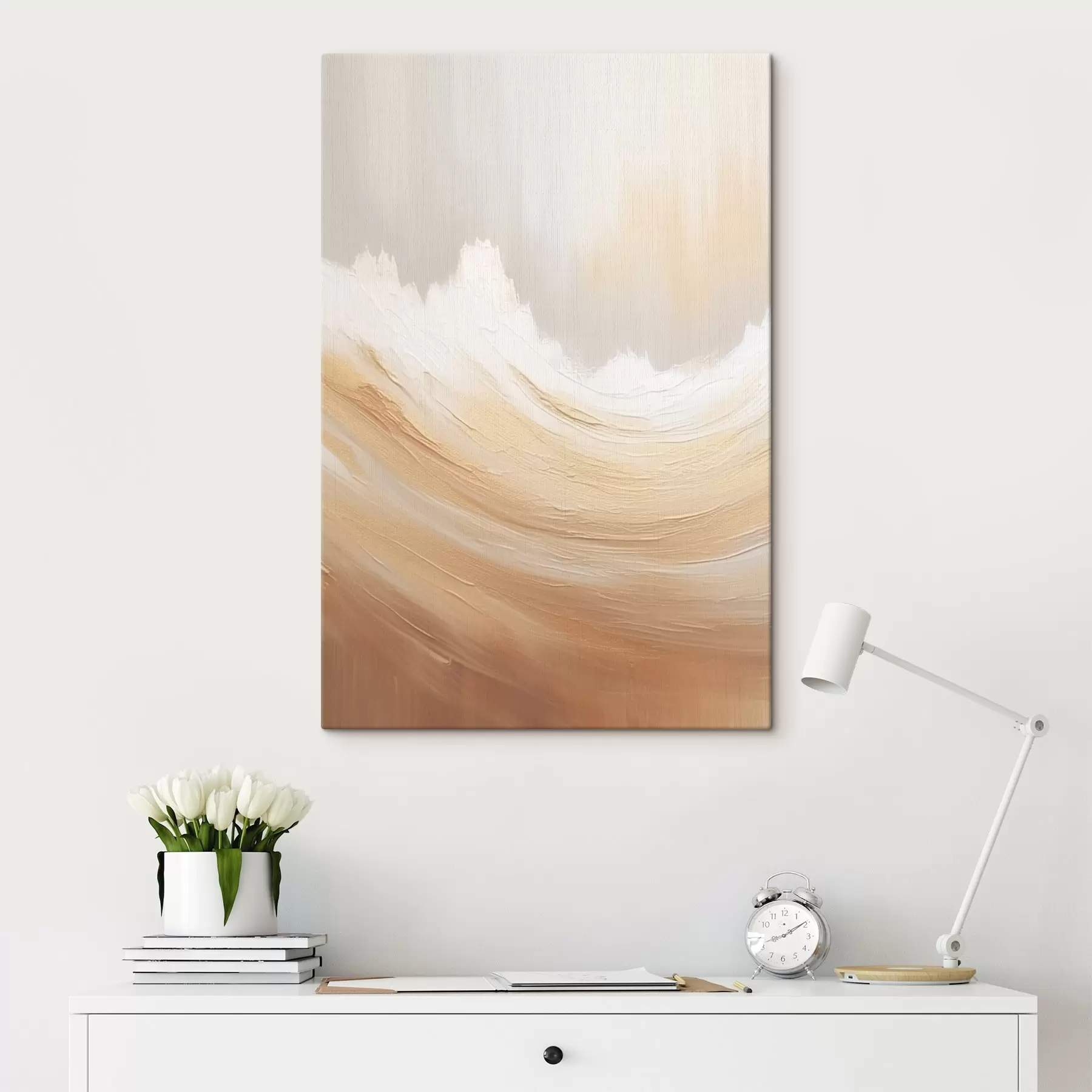 carta da parati Montagne di sabbia astratte nr. s45474