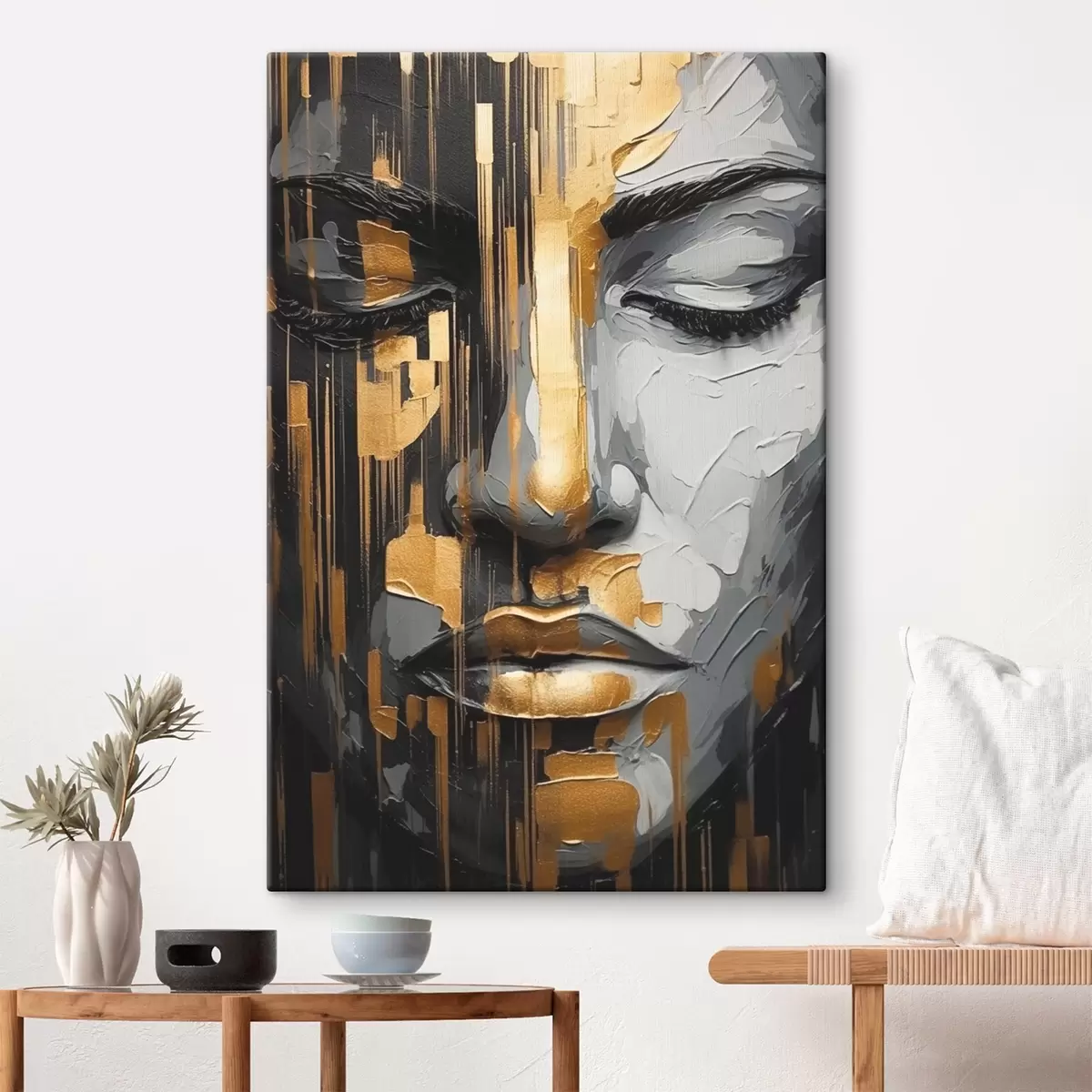 carta da parati Ritratto femminile astratto nr. s45475