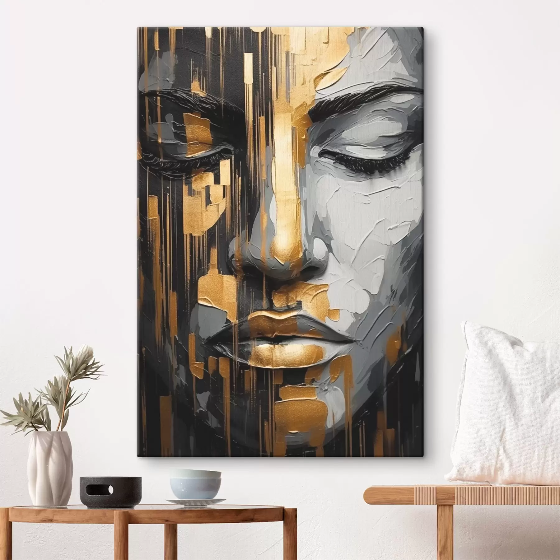 carta da parati Ritratto femminile astratto nr. s45475