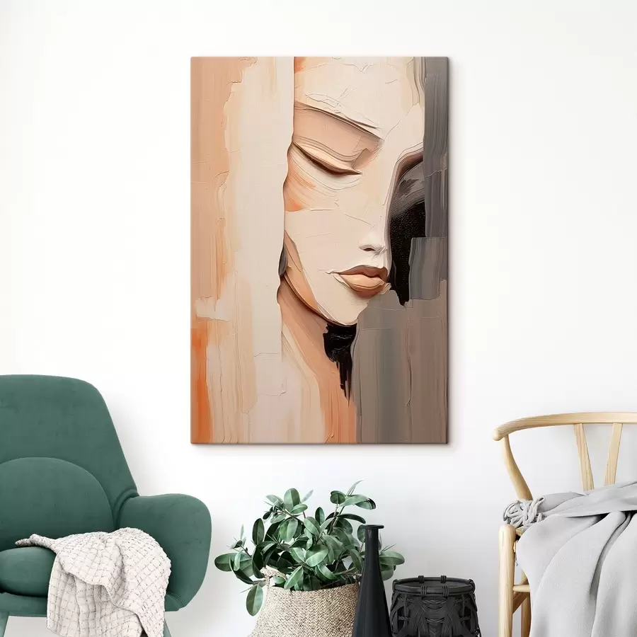 carta da parati Ritratto femminile astratto nr. s45478