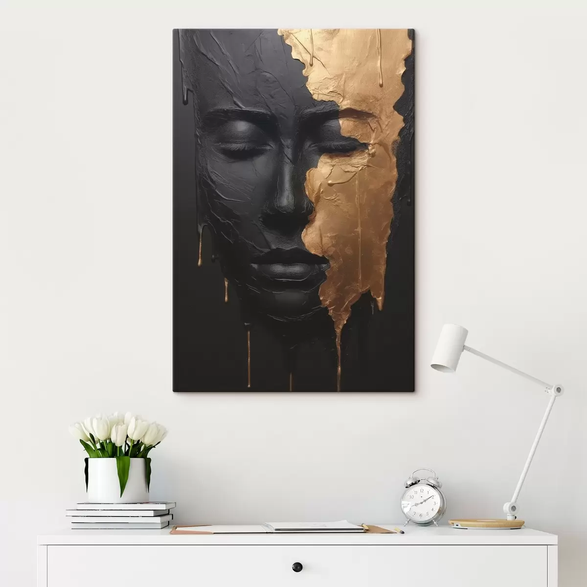 carta da parati Ritratto femminile astratto nr. s45480