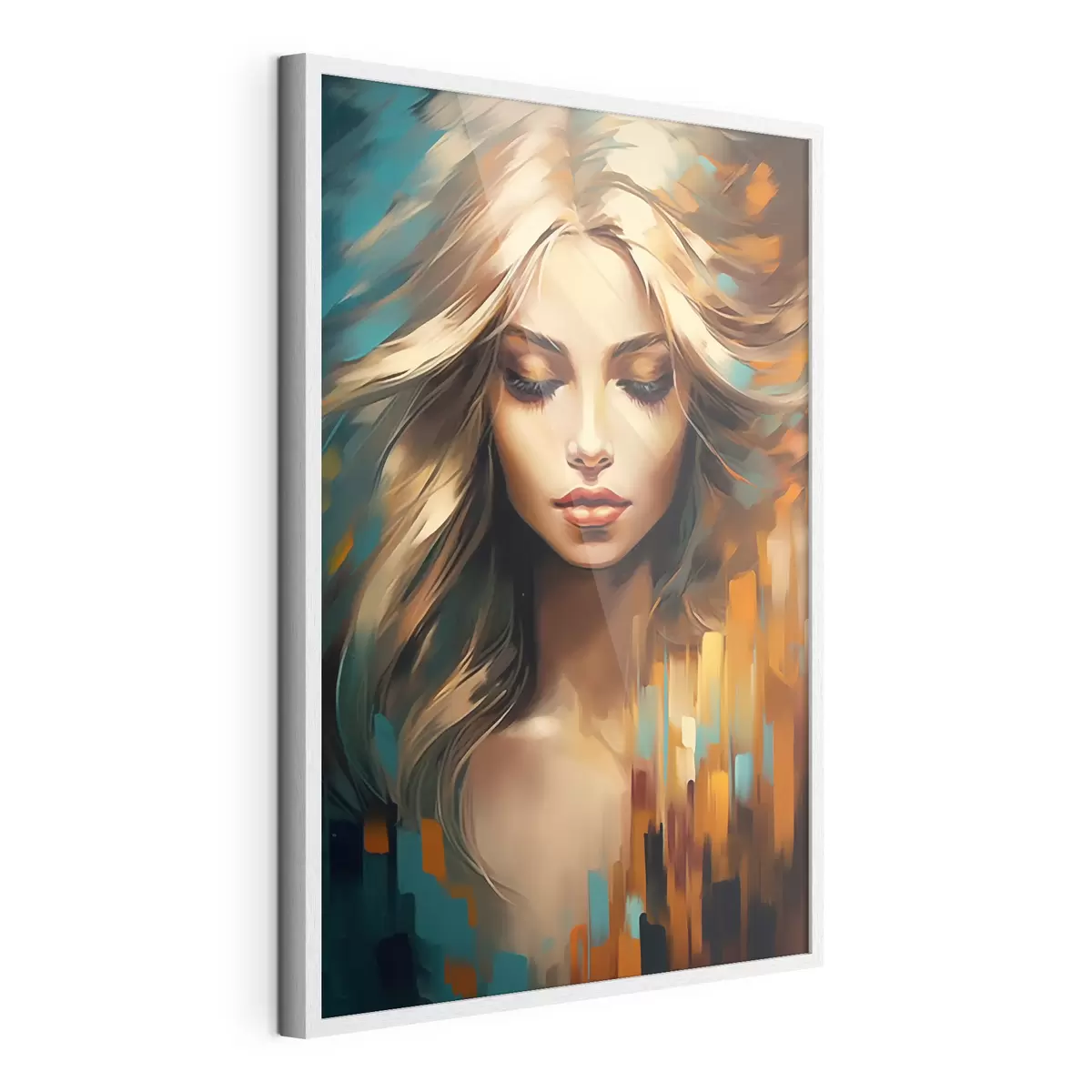 Poster Ritratto femminile astratto f45469