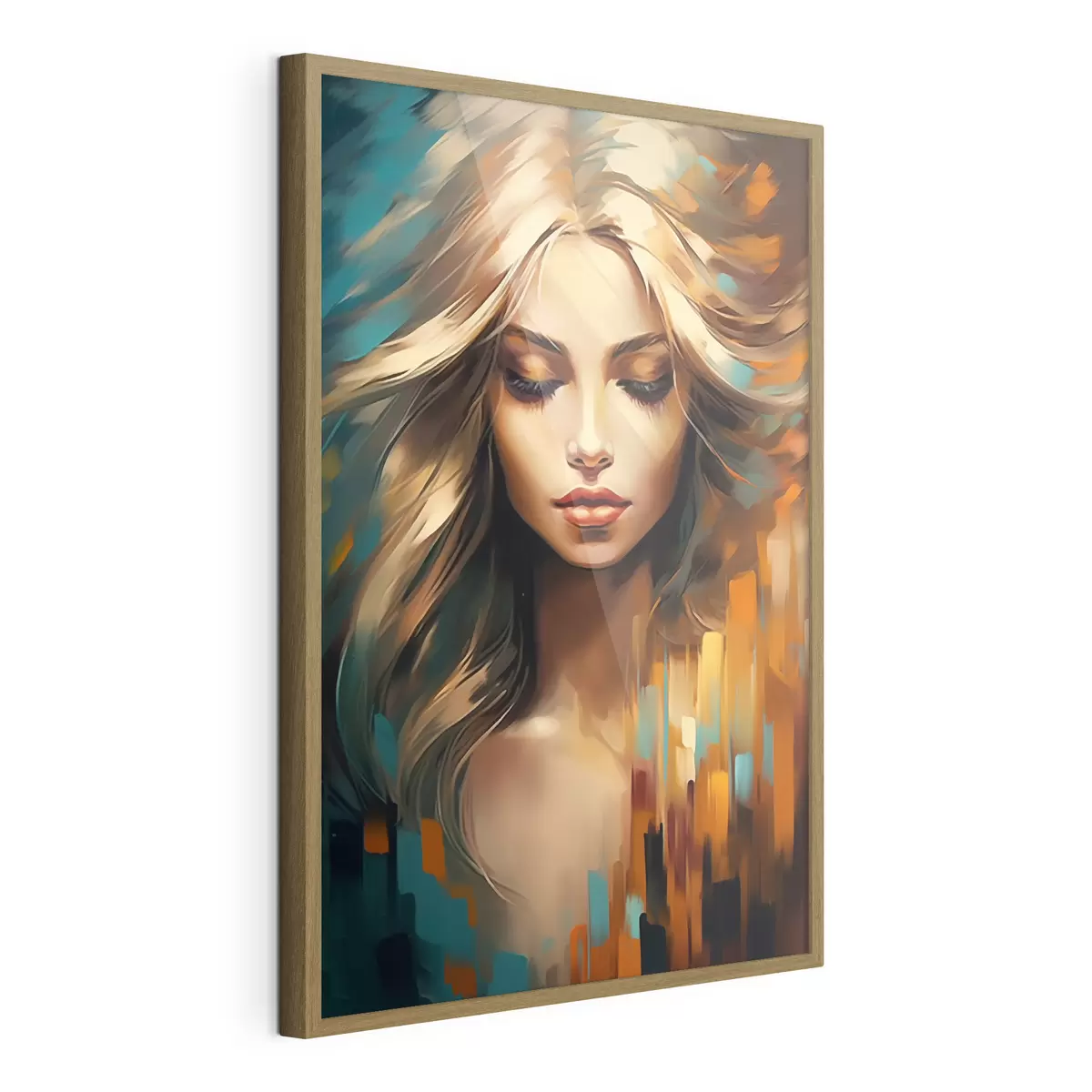Poster Ritratto femminile astratto f45469