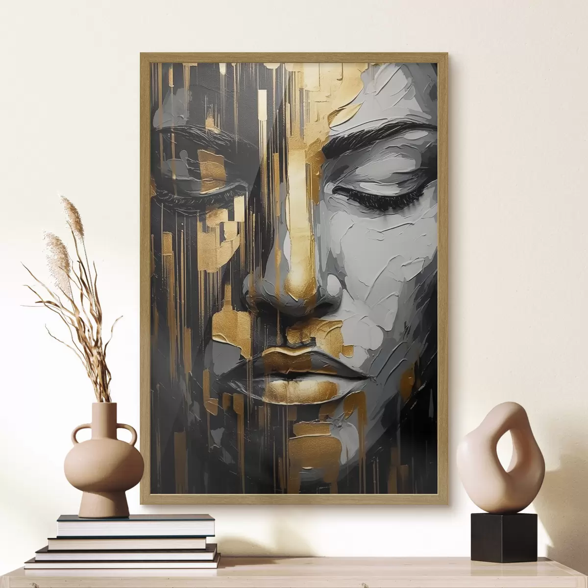 Poster Ritratto femminile astratto f45475