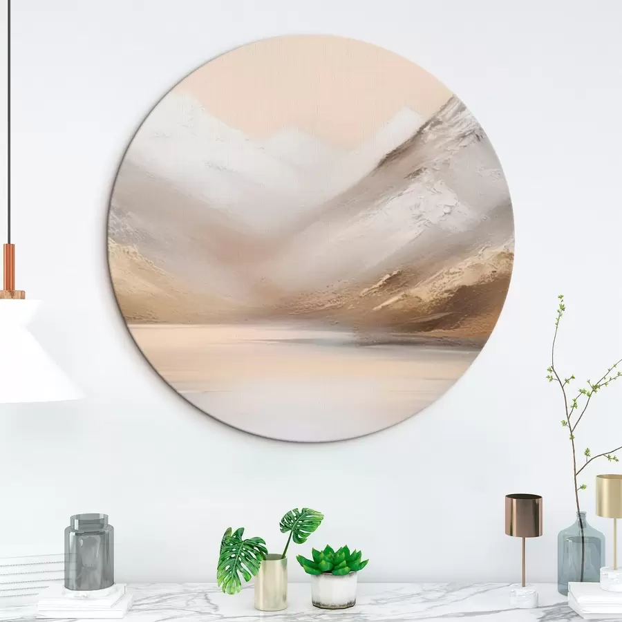 carta da parati Lago di montagna all'alba nr. r45465