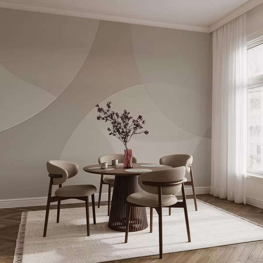 carta da parati Cerchi astratti nr. w04439