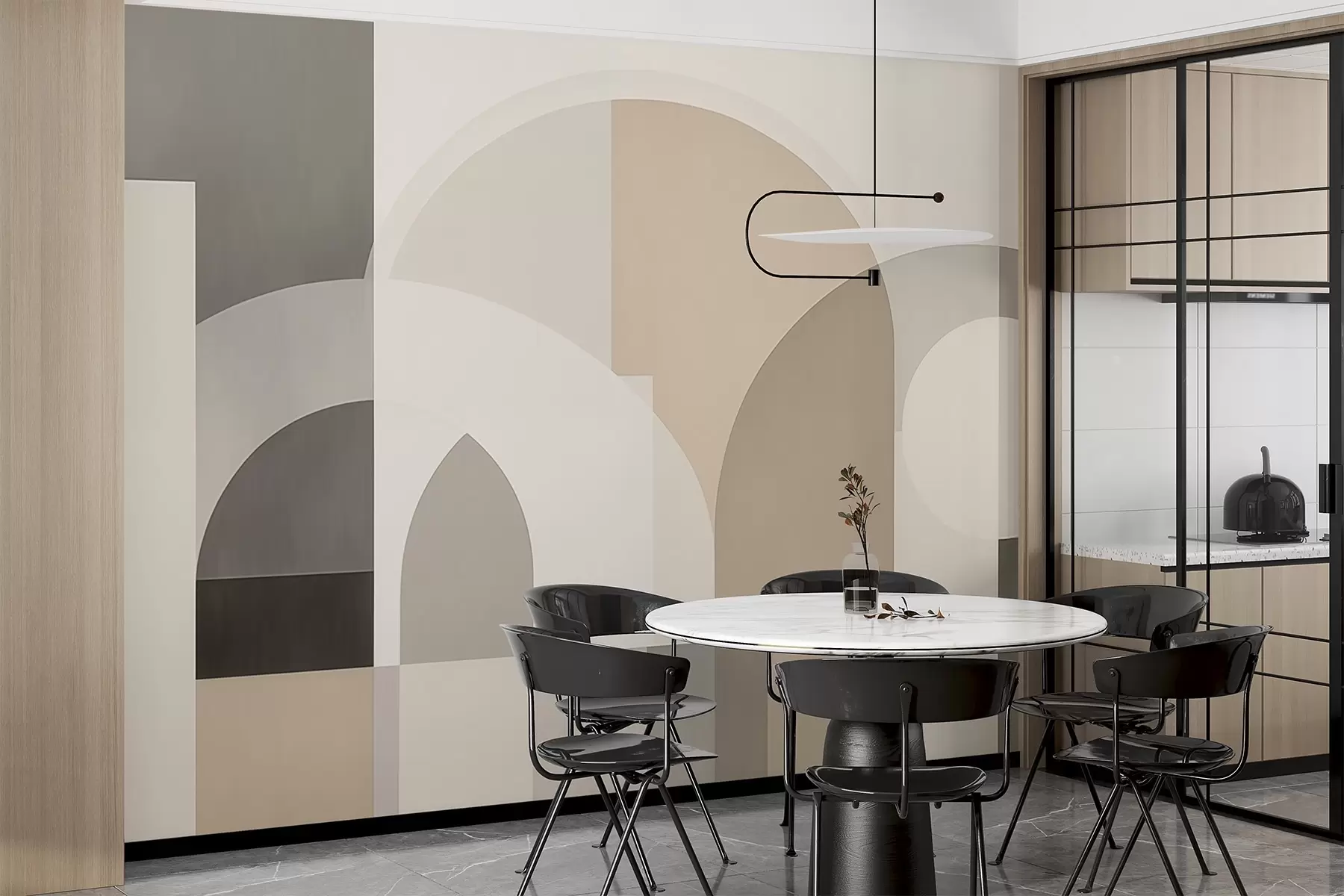 carta da parati Geometria astratta nr. w04440