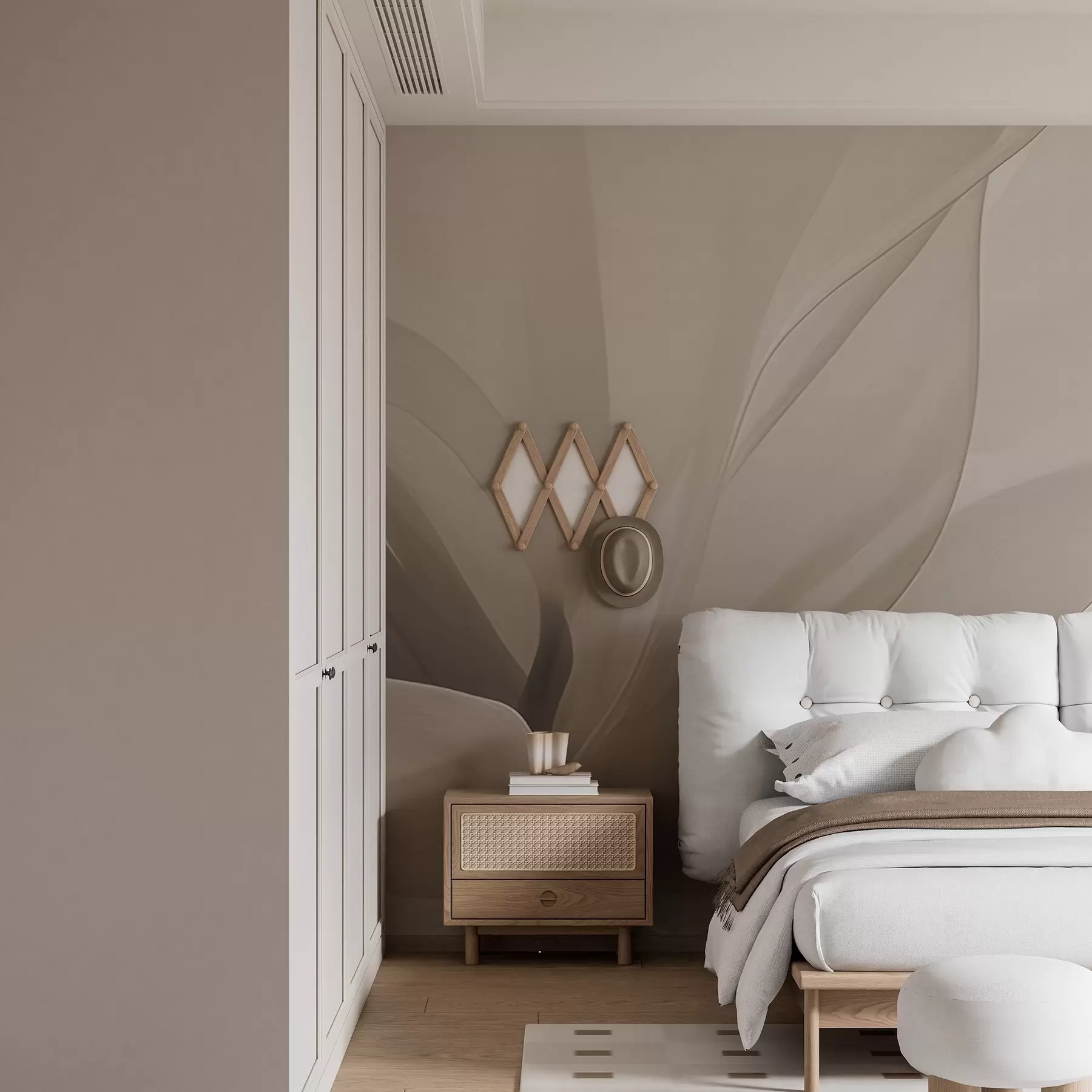 carta da parati Fiore astratto nr. w04435