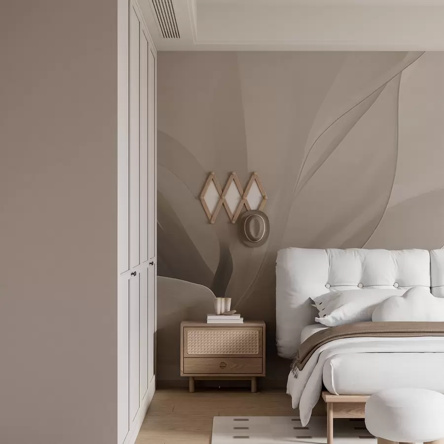 carta da parati Fiore astratto nr. w04435