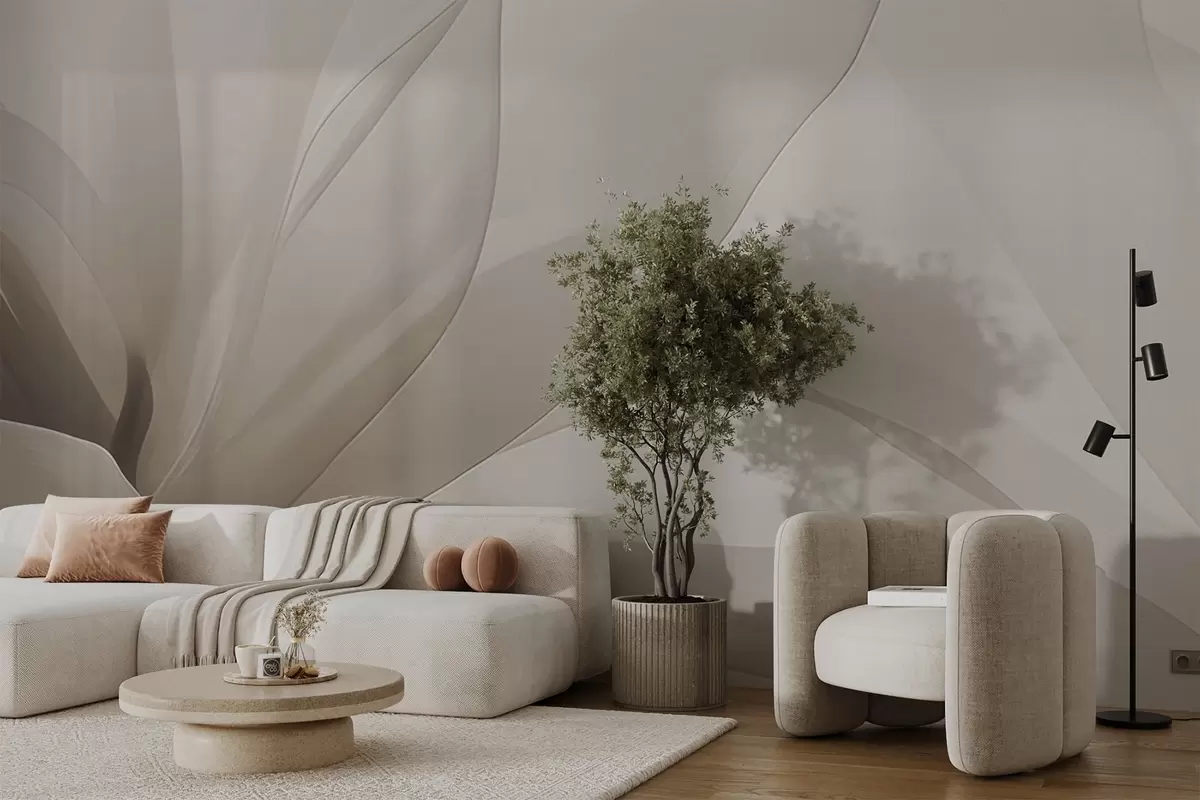 carta da parati Fiore astratto nr. w04435