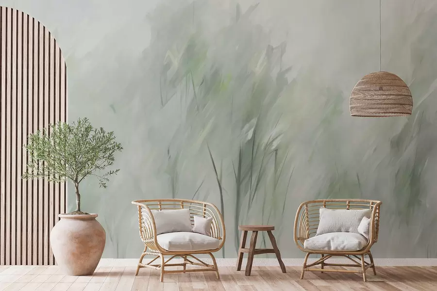 Carta da parati nature Imitazione di alberi 