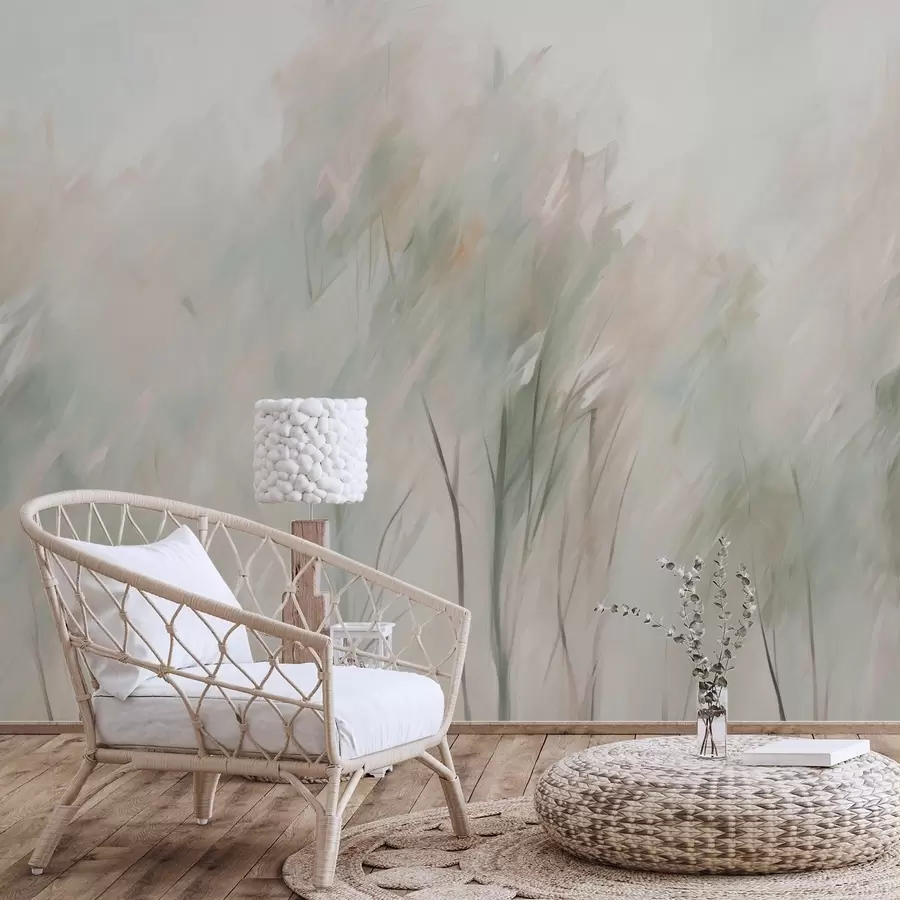 Carta da parati nature Imitazione di alberi 