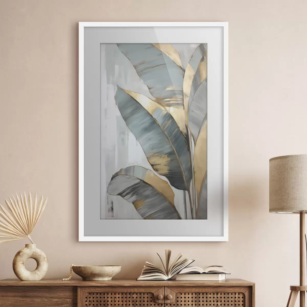 Poster Foglie e luce f45551