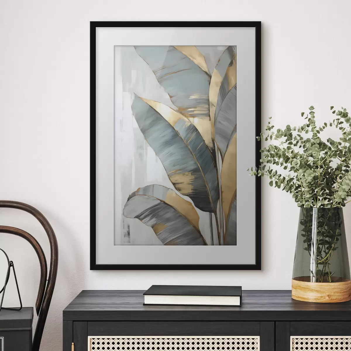 Poster Foglie e luce f45551