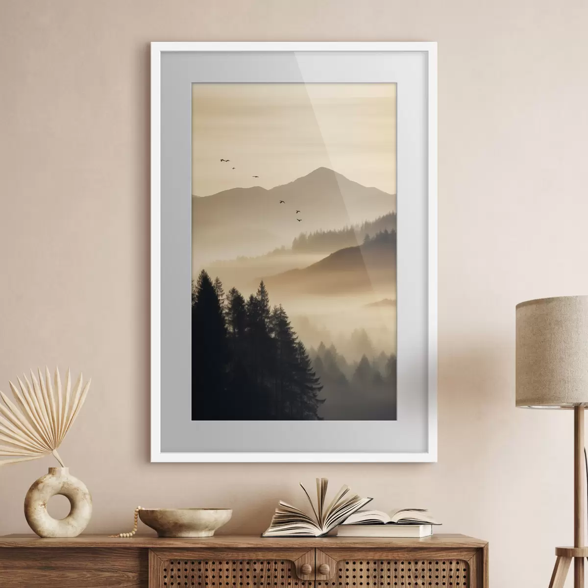 Poster Sopra la nebbia f45563
