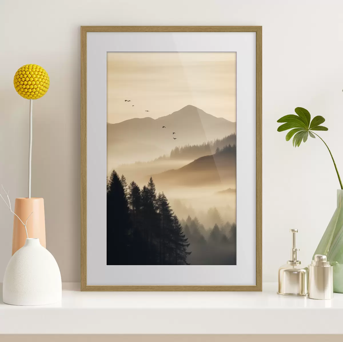 Poster Sopra la nebbia f45563