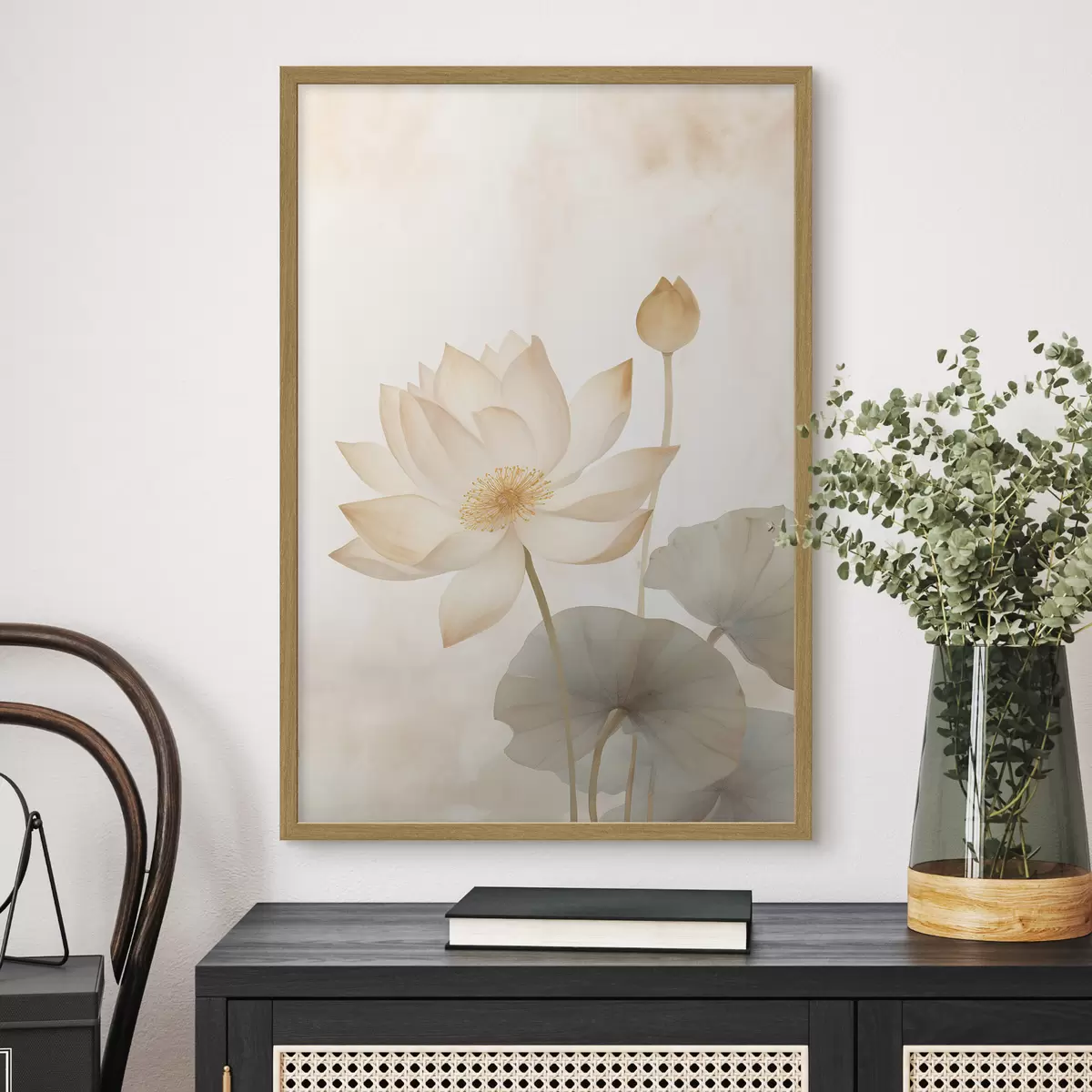 Poster Fiore di loto grande f45613