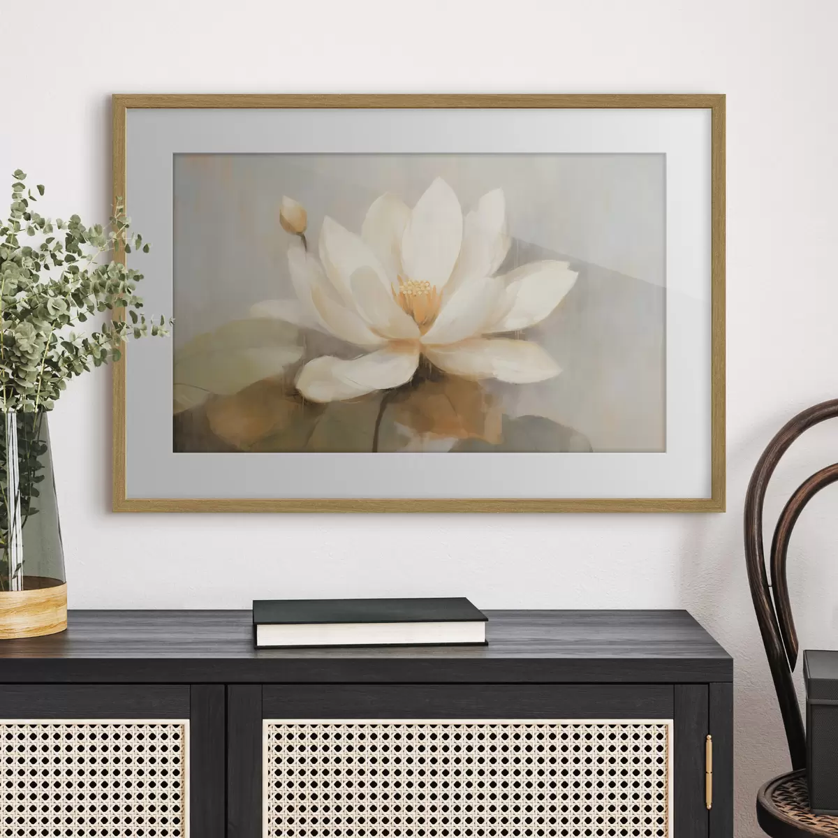Poster Fiore di loto grande f45618