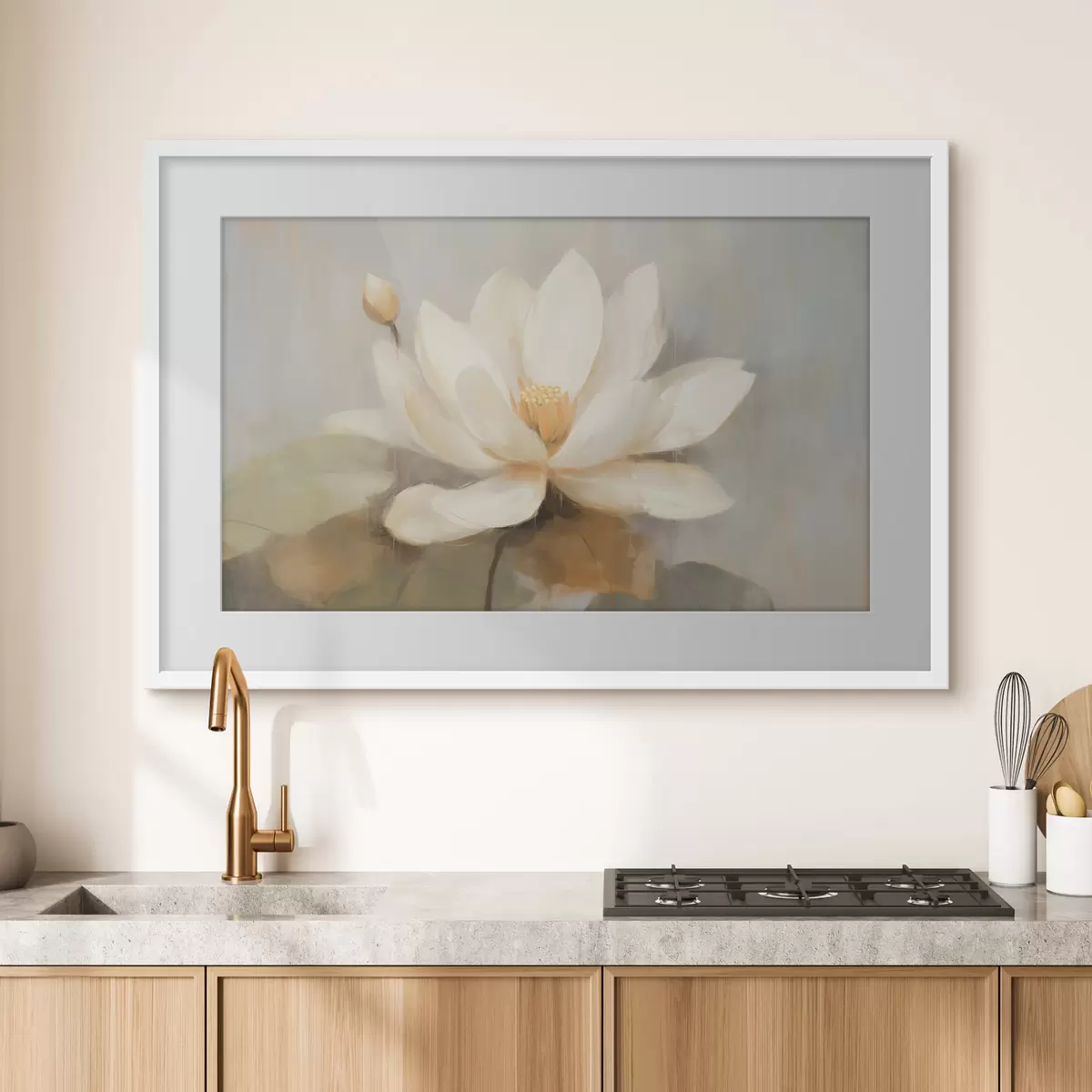 Poster Fiore di loto grande f45618