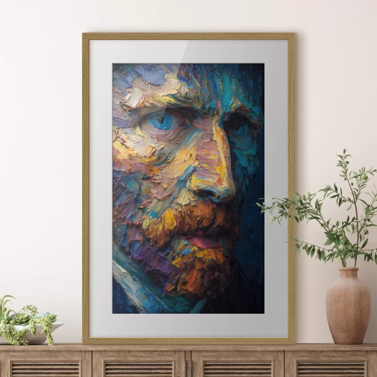 Poster Van Gogh in rilievo f45546