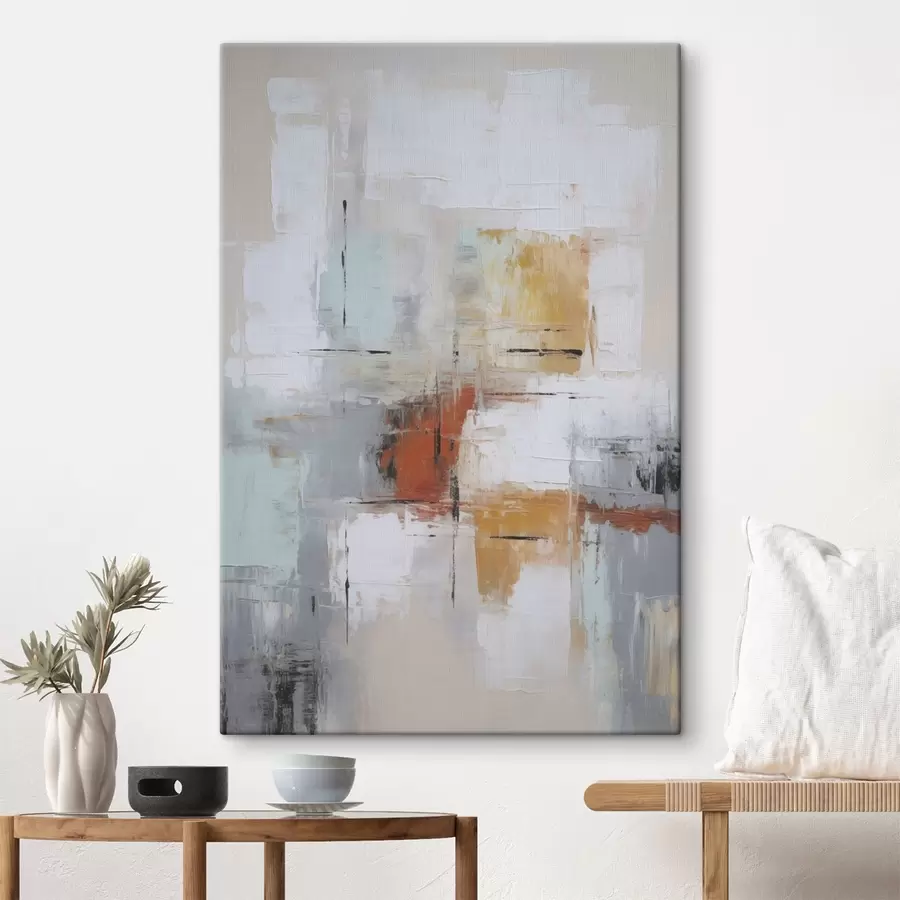 carta da parati Astrazione imitazione della pittura e abrasioni nr. s45634