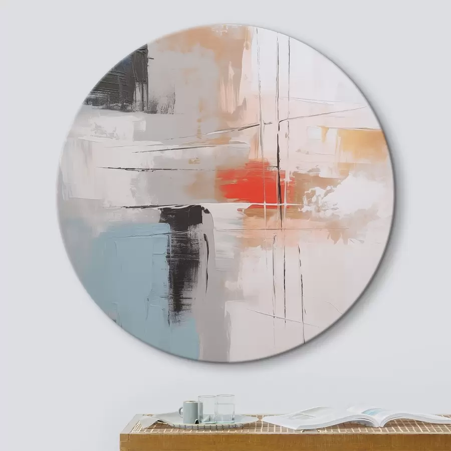 carta da parati Astrazione imitazione della pittura e abrasioni nr. r45635