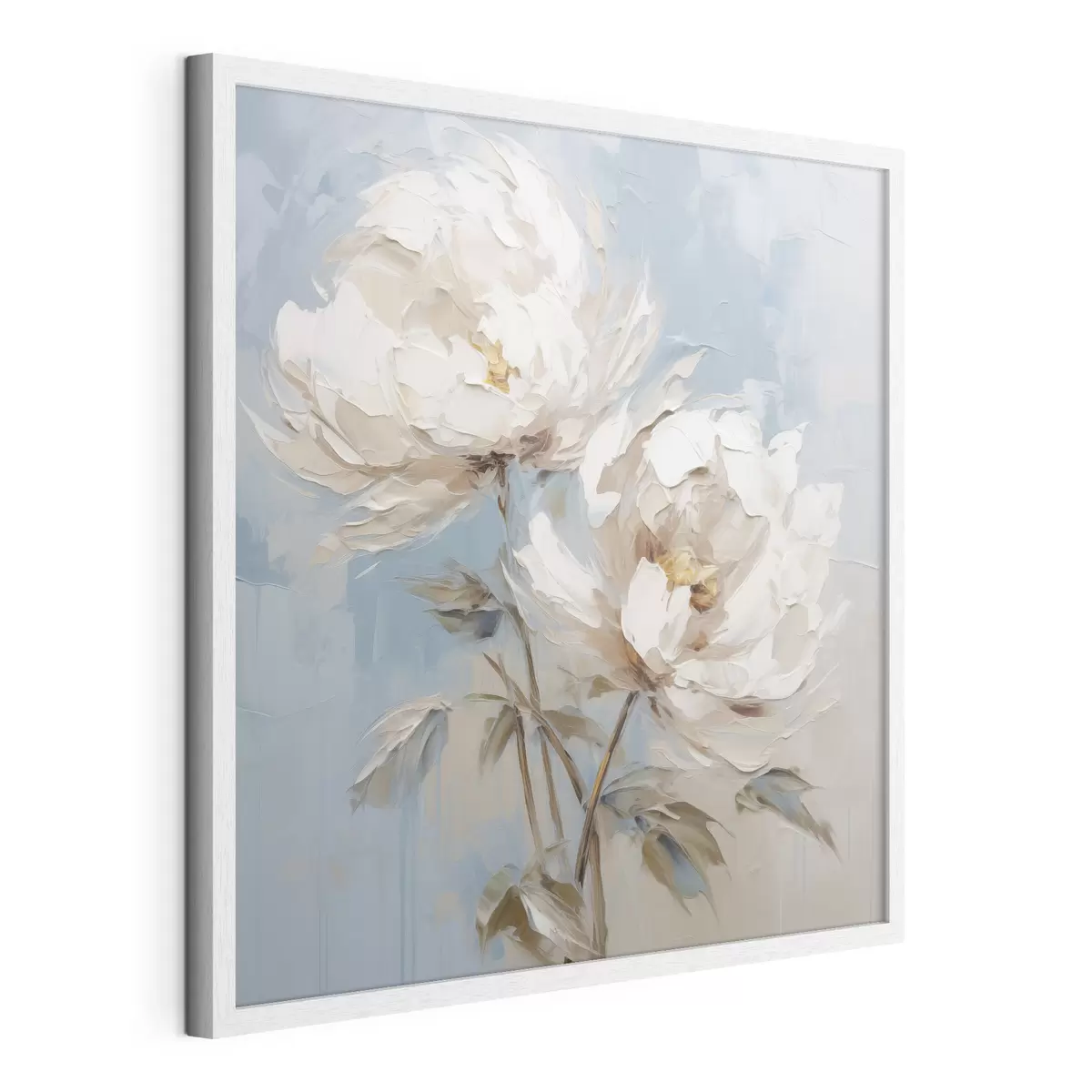 Poster Imitazione di peonie in pittura f45607