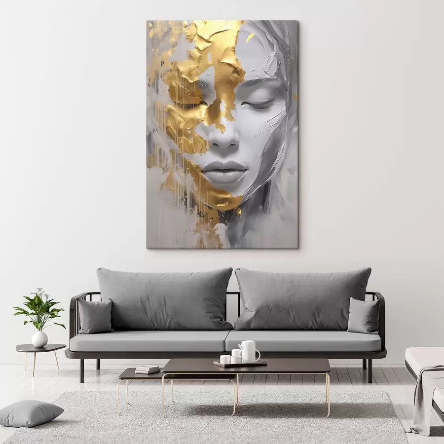 carta da parati Ritratto astratto di donna nr. s45448