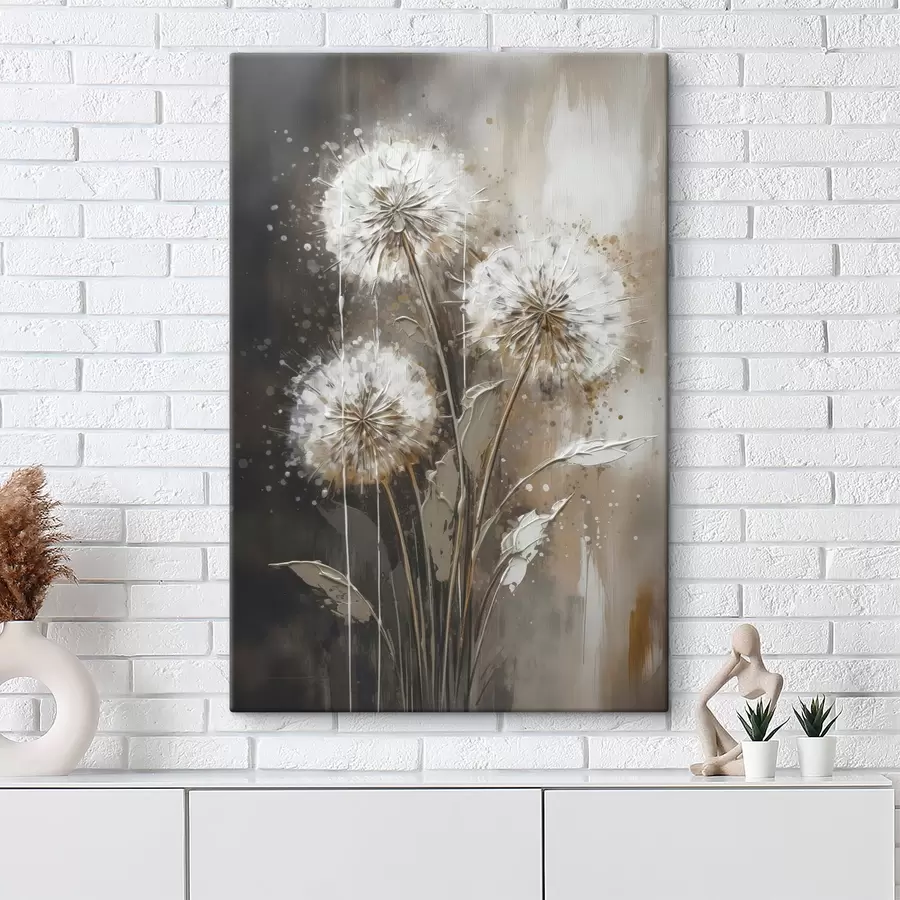 carta da parati Denti di leone astratti nr. s45449