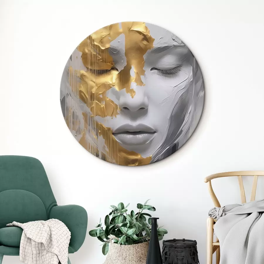 carta da parati Ritratto astratto di donna nr. r45448