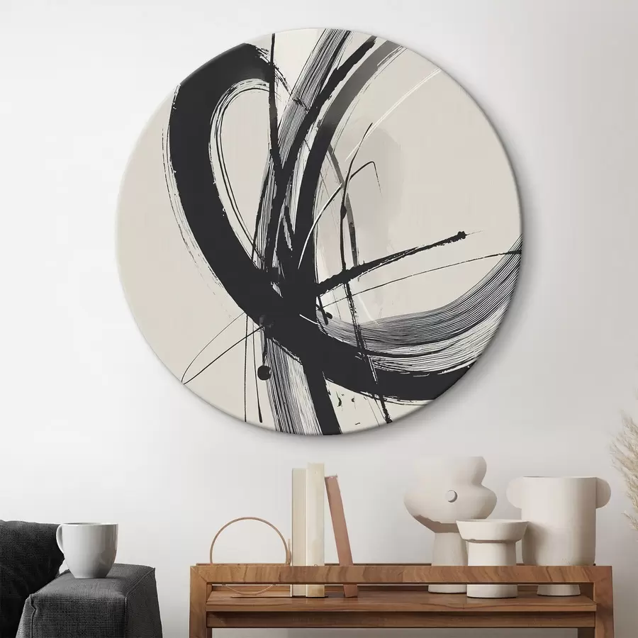 carta da parati Pennellate astratte e minimaliste nr. r45582