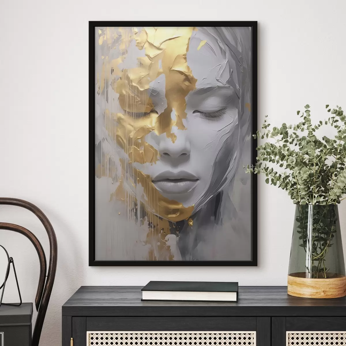 Poster Ritratto astratto di donna f45448